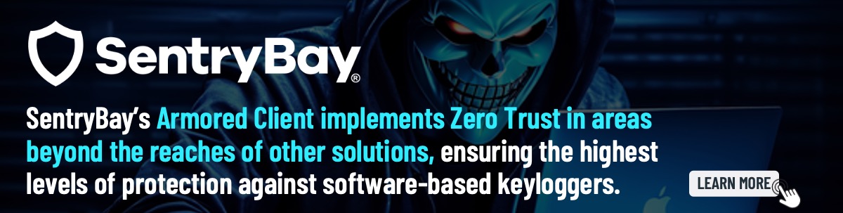 SentryBay defends against keylogger malware
