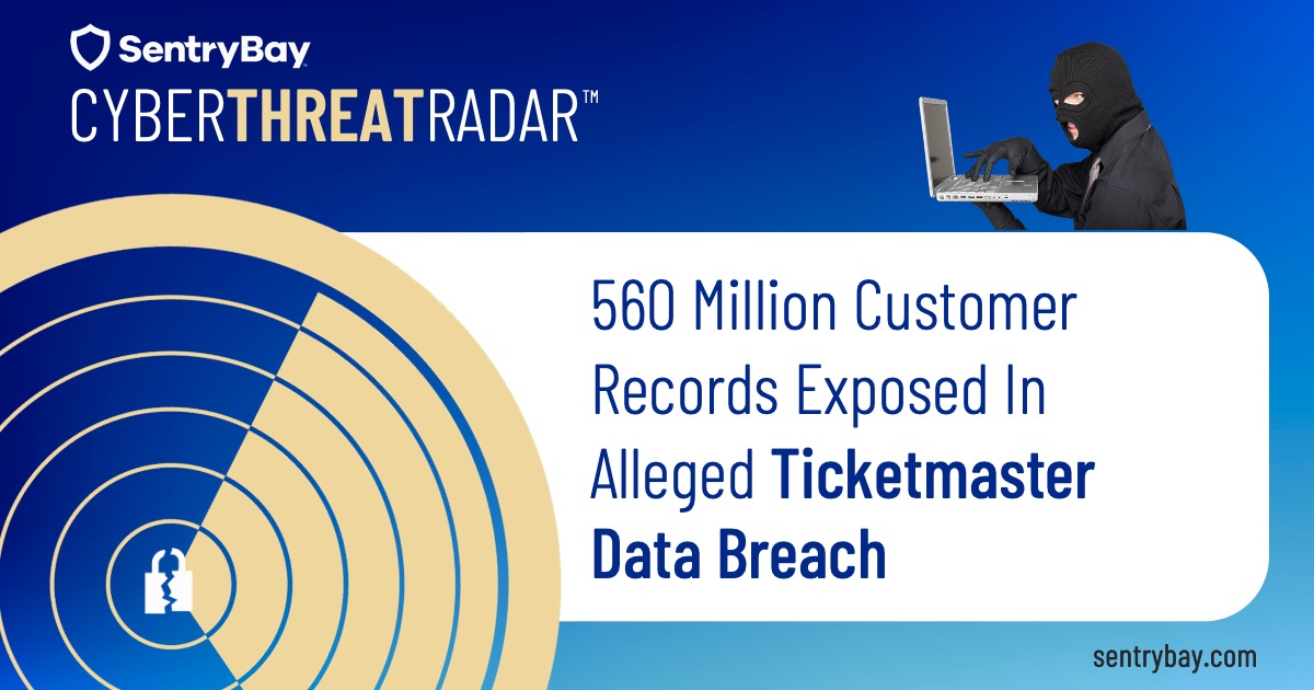 560 Million Customer Records Exposed In alleged Ticketmaster Data Breach