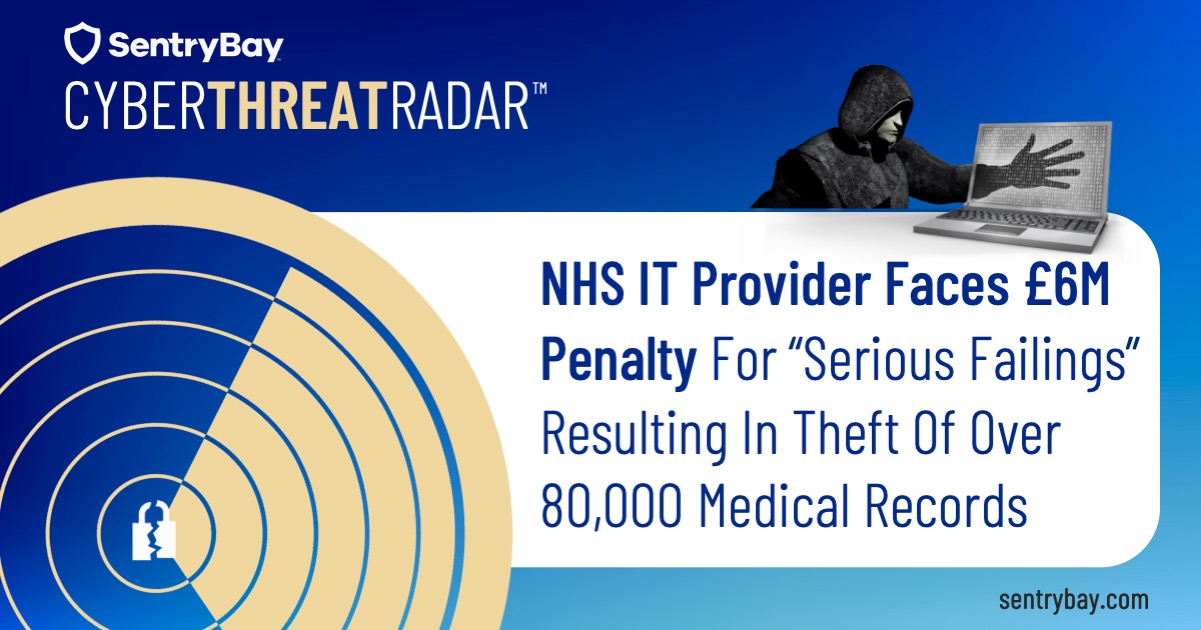 NHS IT Provider Faces £6M Penalty For “Serious Failings” Resulting In Theft Of Over 80,000 Medical Records